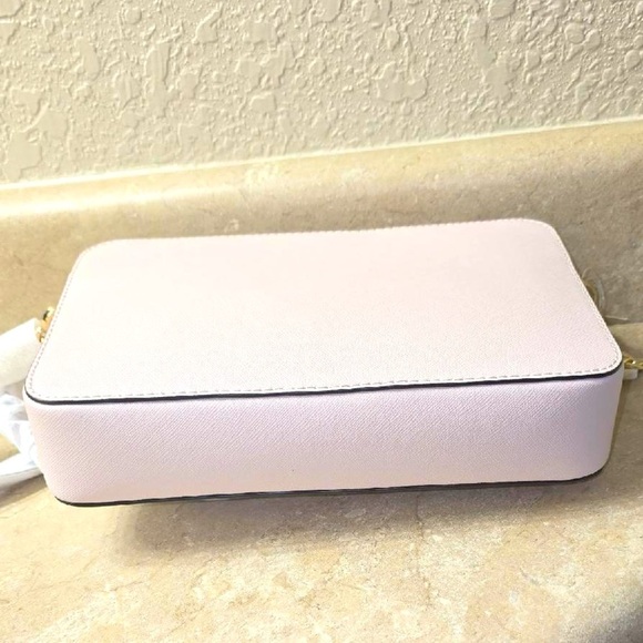 Michael Michael Kors Powder Blush Leather Crossbody Jet Set Bag Lg, NWT - Picture 6 of 11